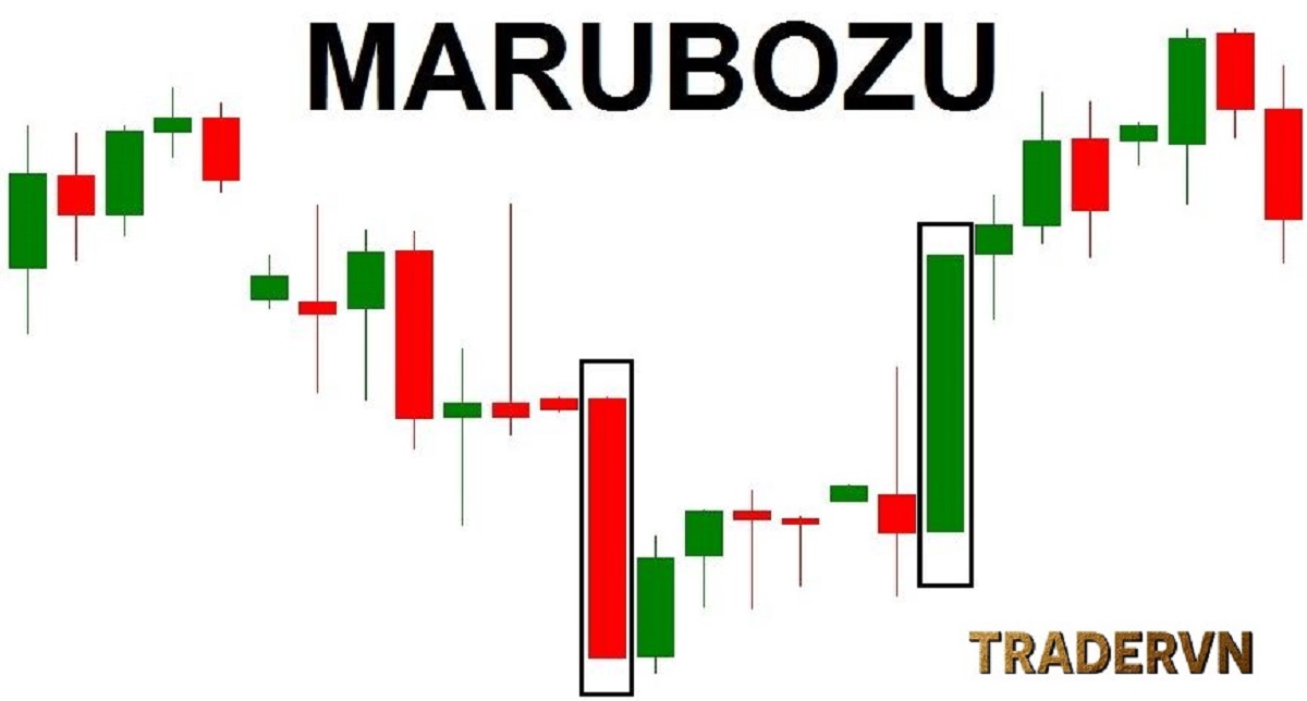 Nến Marubozu là gì? Cách nhận biết & giao dịch với nến Marubozu